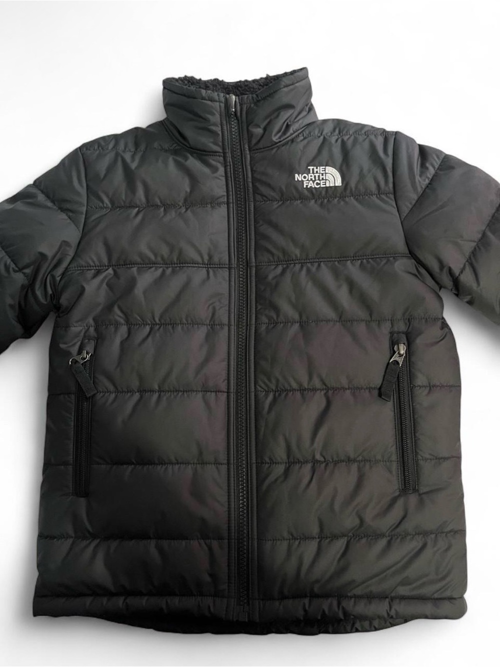 The North Face Kids Black Puffer Coat